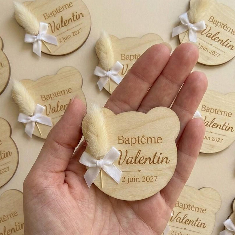 Dried Flower Bulk - Customizable Wooden Magnets Gift Tags,Dried Flower