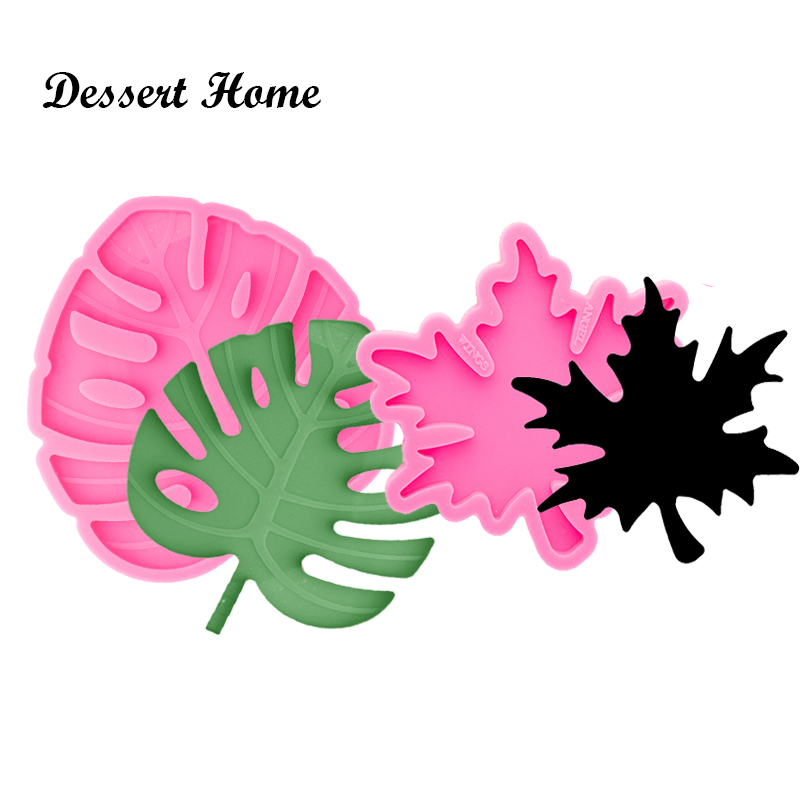 Geode Mold Silicone - DY0758 Bright Maple leaf Resin Craft