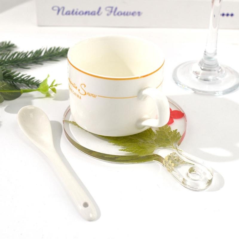Serving Tray Mold - DIY Handle Tray Serving Borad Crystal