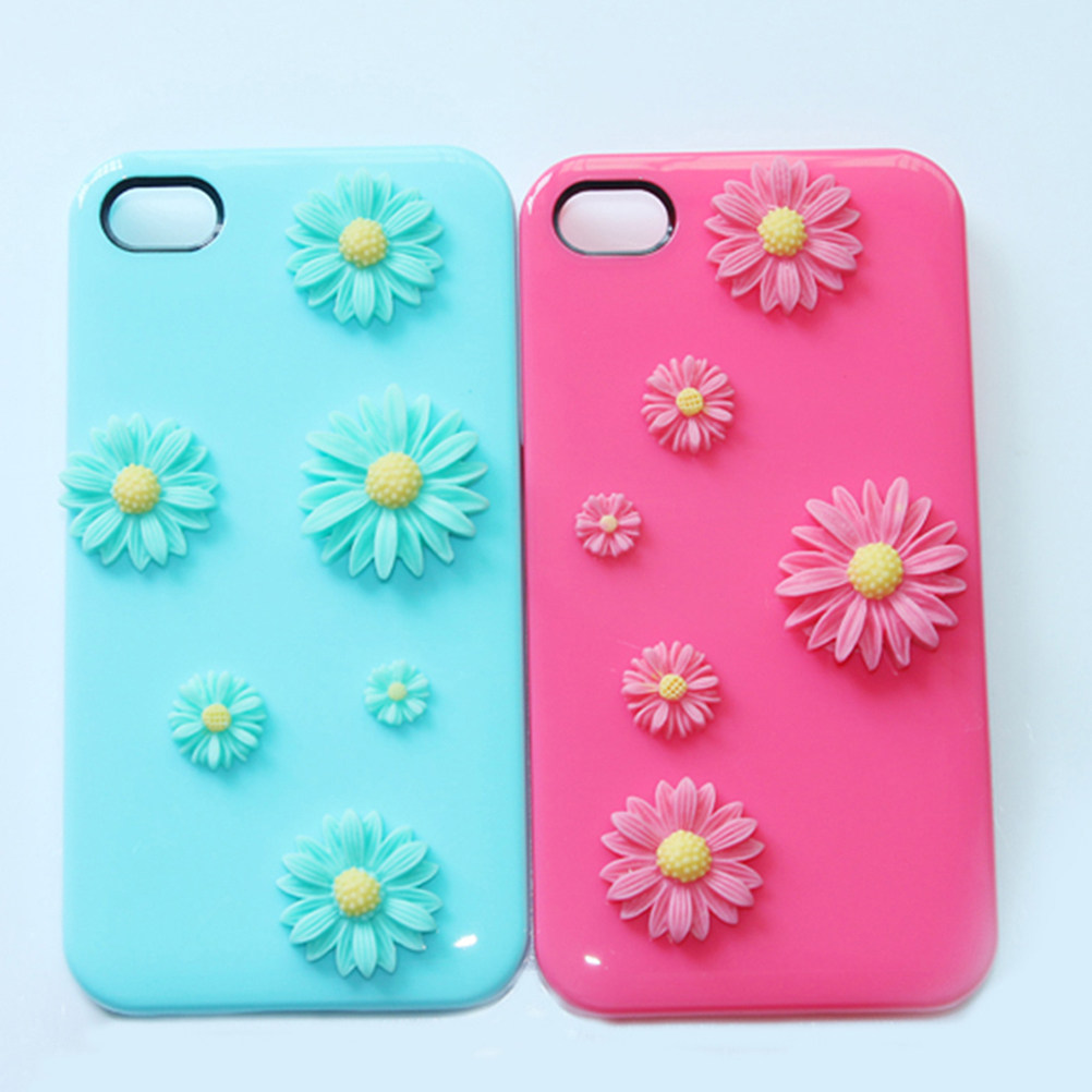 Resin Crafts - 50Pcs 9Mm Small Daisy Resin Flatback