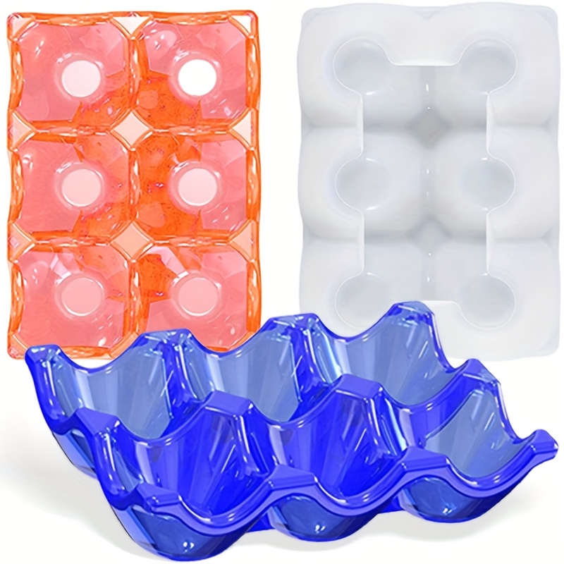 Serving Tray Mold - Silicone molds for egg tray storage