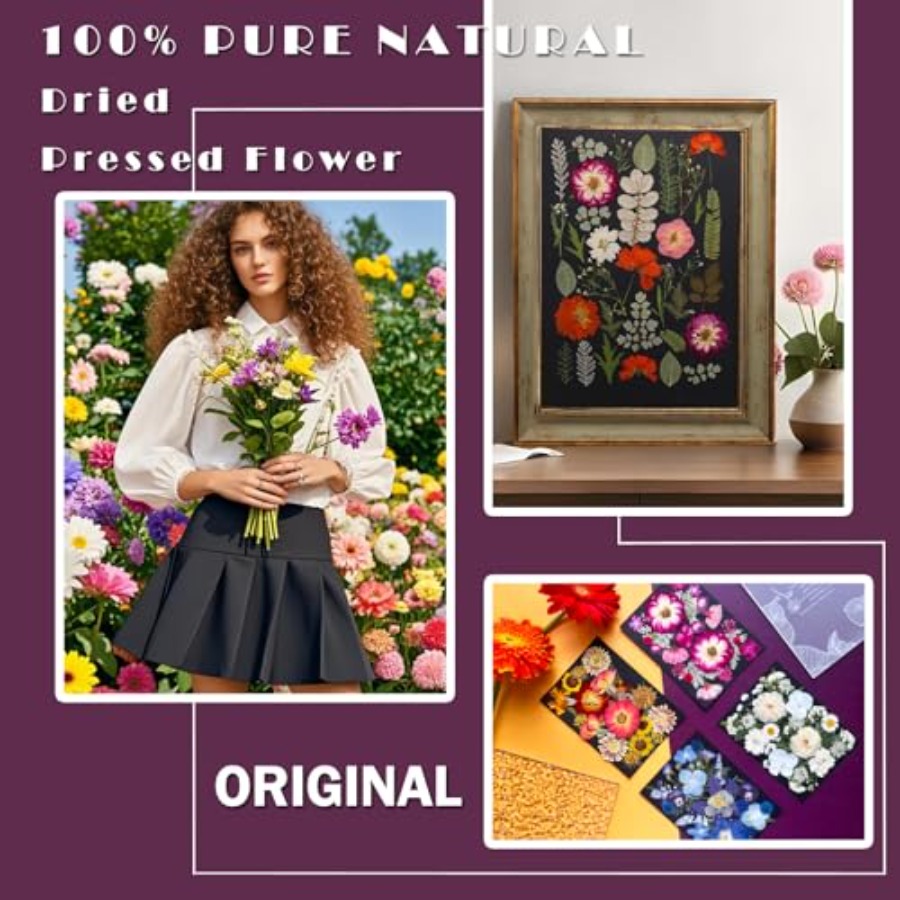 Pressed Dried Flowers for Resi – Dried Flower Bulk recenzja i cena
