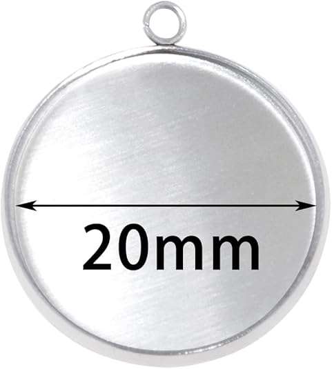 20 Pieces Stainless Steel Roun – Resin Crafts recenzja i cena