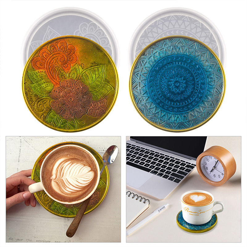 Flower Coaster Silicone Mold E – Coaster Mold Round recenzja i cena