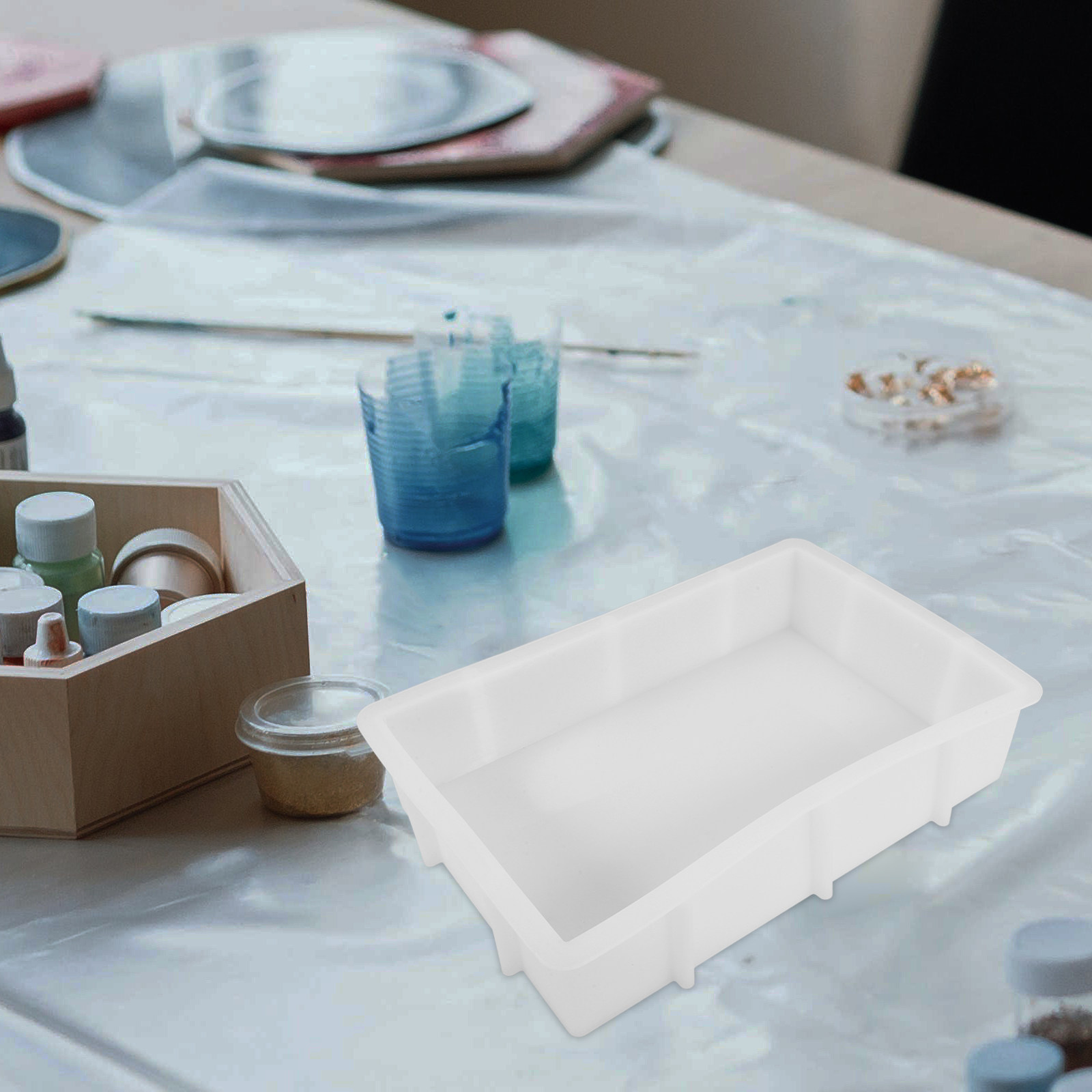 Large Rectangle Silicone Molds – Flower Preservation Resin recenzja i cena