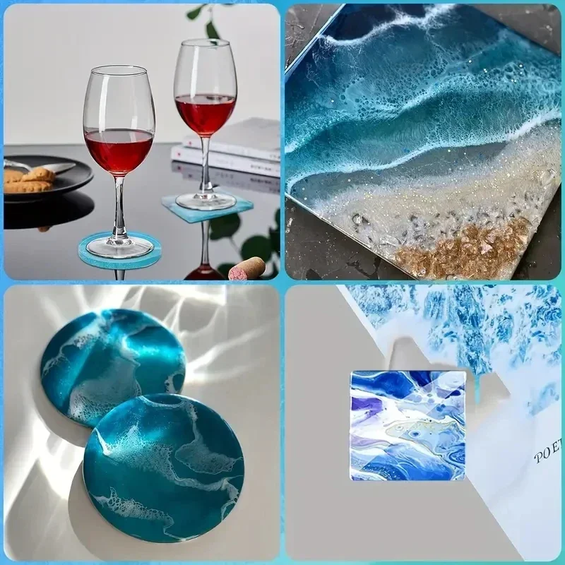 5Pcs/Set DlY Epoxy Resin Cup C – Serving Tray Mold recenzja i cena