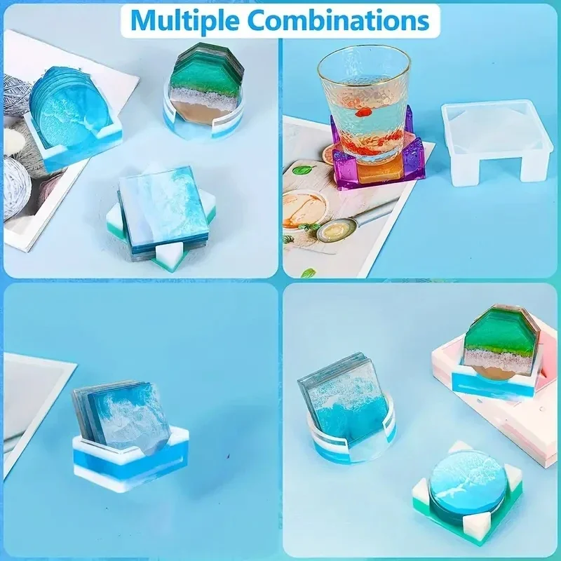 5Pcs/Set DlY Epoxy Resin Cup C – Serving Tray Mold recenzja i cena