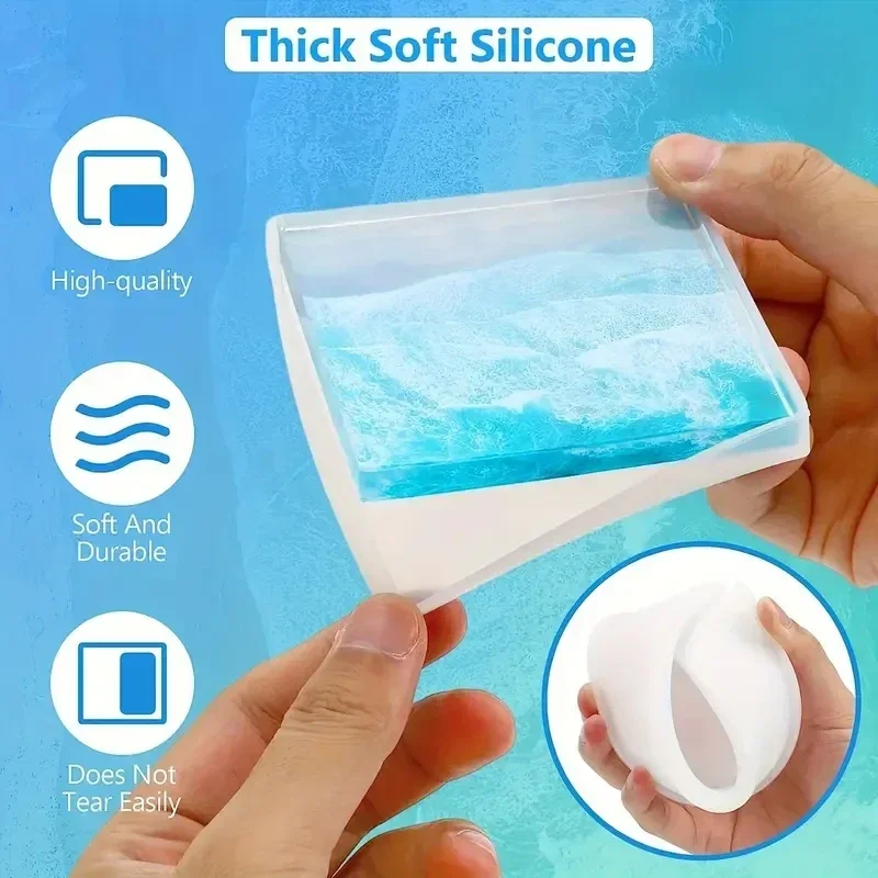 5Pcs/Set DlY Epoxy Resin Cup C – Serving Tray Mold recenzja i cena