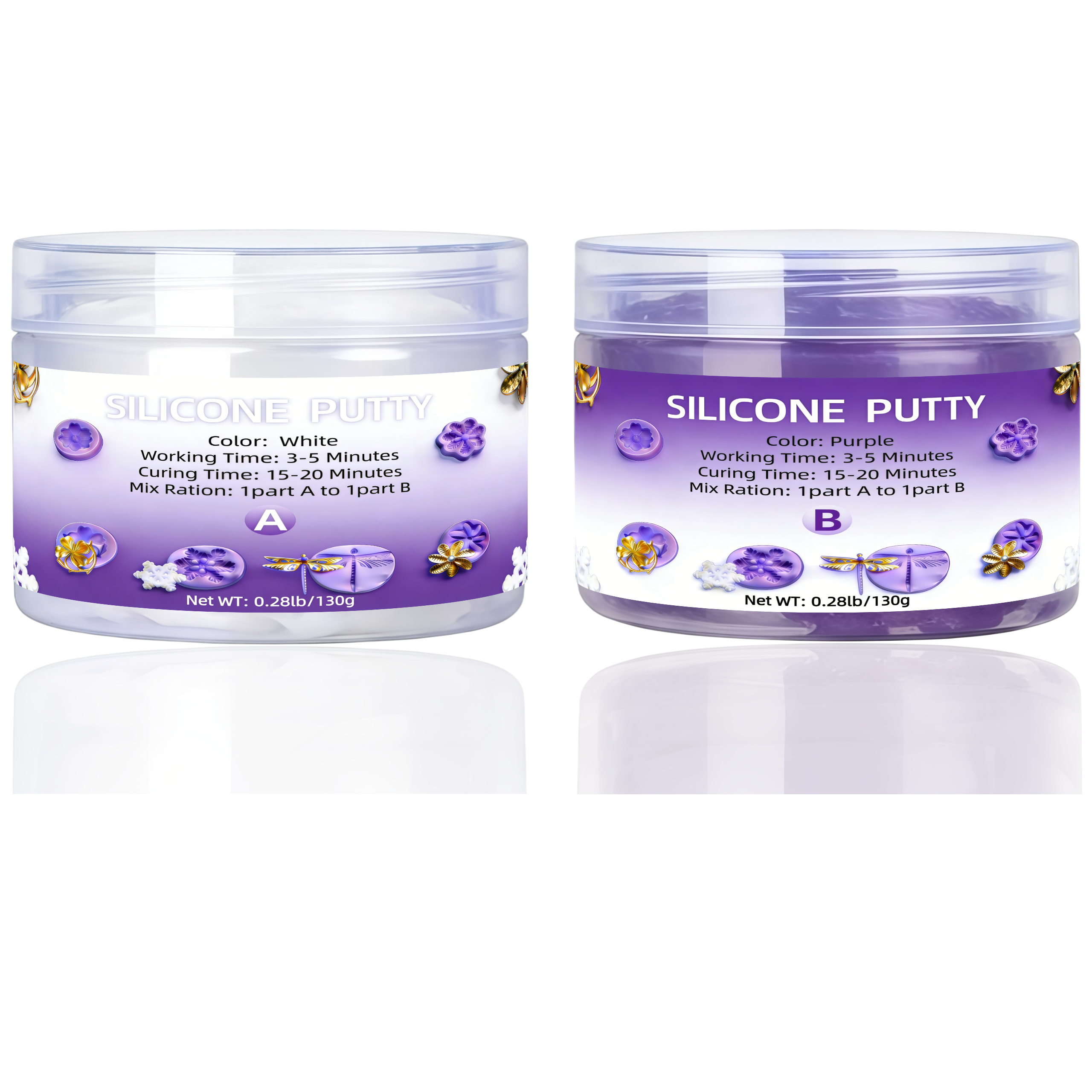 Silicone Putty - Flexible Sili – Resin Craft Projects recenzja i cena