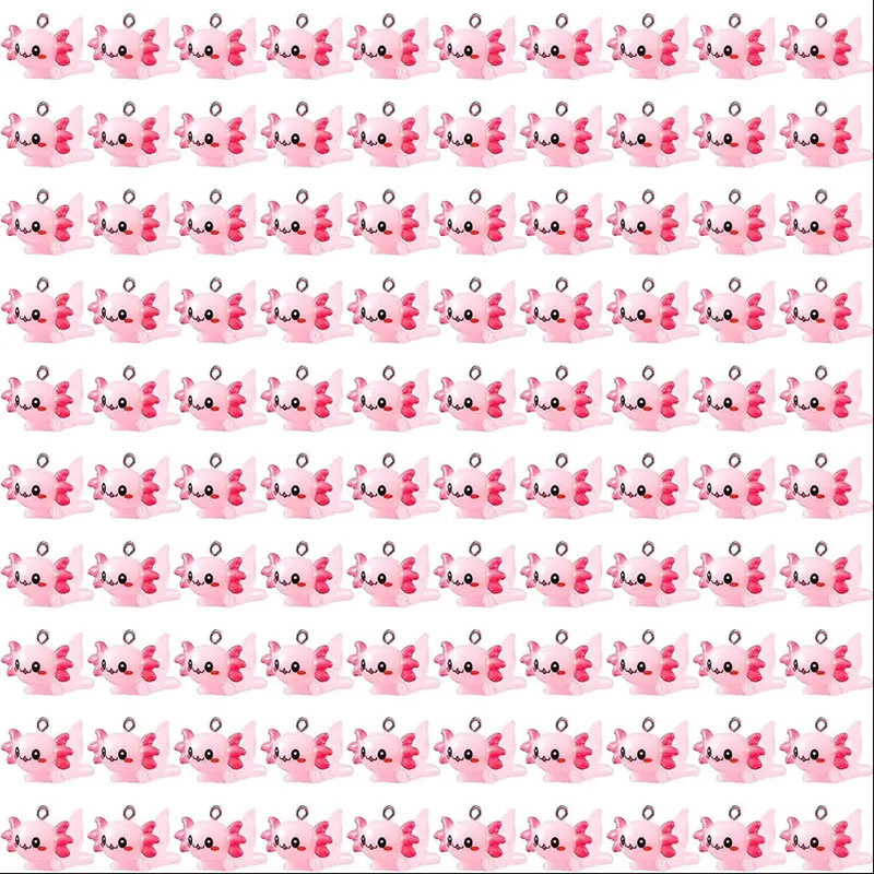 10PCS Resin Mini Axolotl Charm – Resin Craft Supplies recenzja i cena