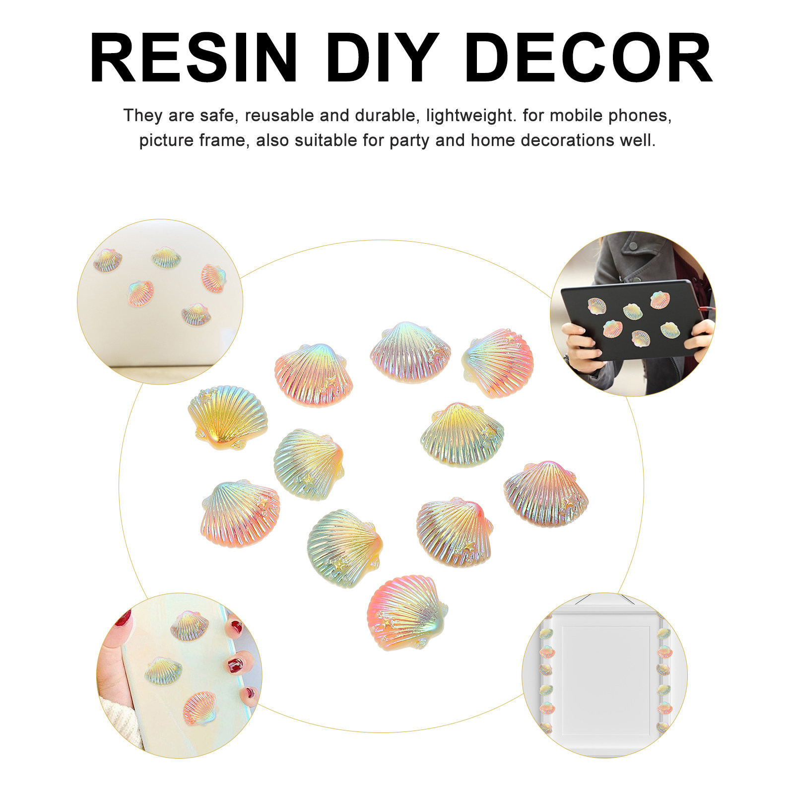 20Pcs Safe Odorless DIY Phone  – Resin Crafts recenzja i cena