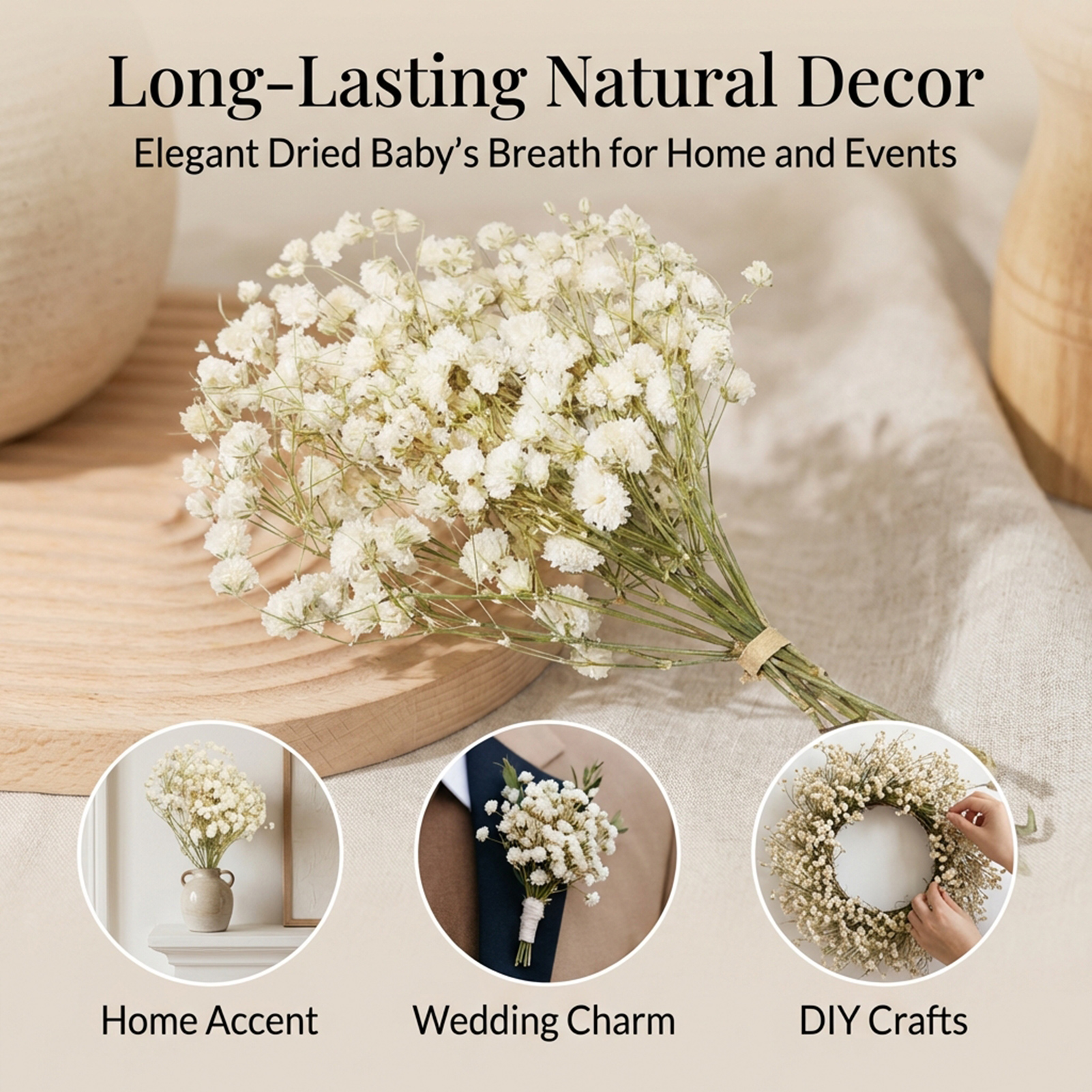 Preserved Mini Flower Bouquet  – Dried Flower Bulk recenzja i cena