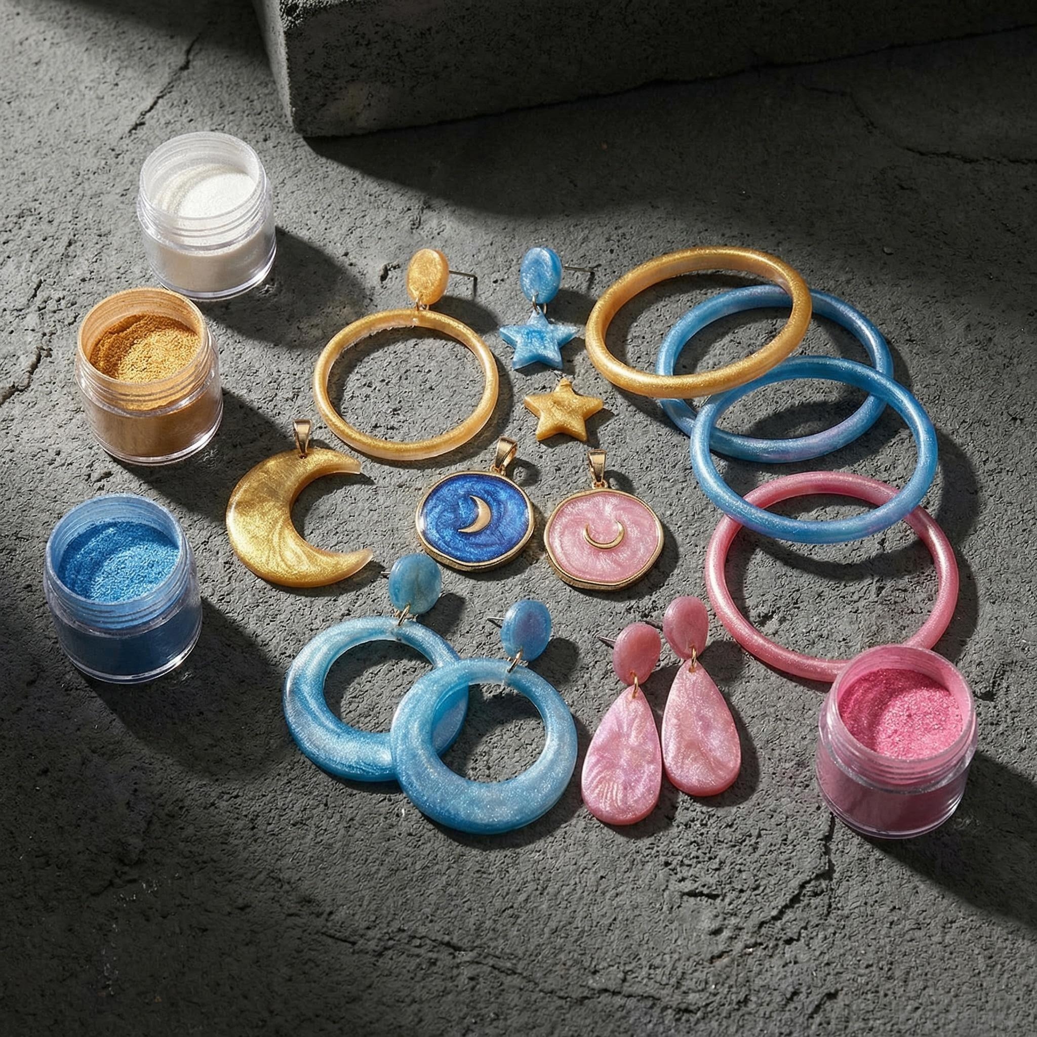 30 Colors Mica Powder Set  Pig – Resin Pigment Set recenzja i cena