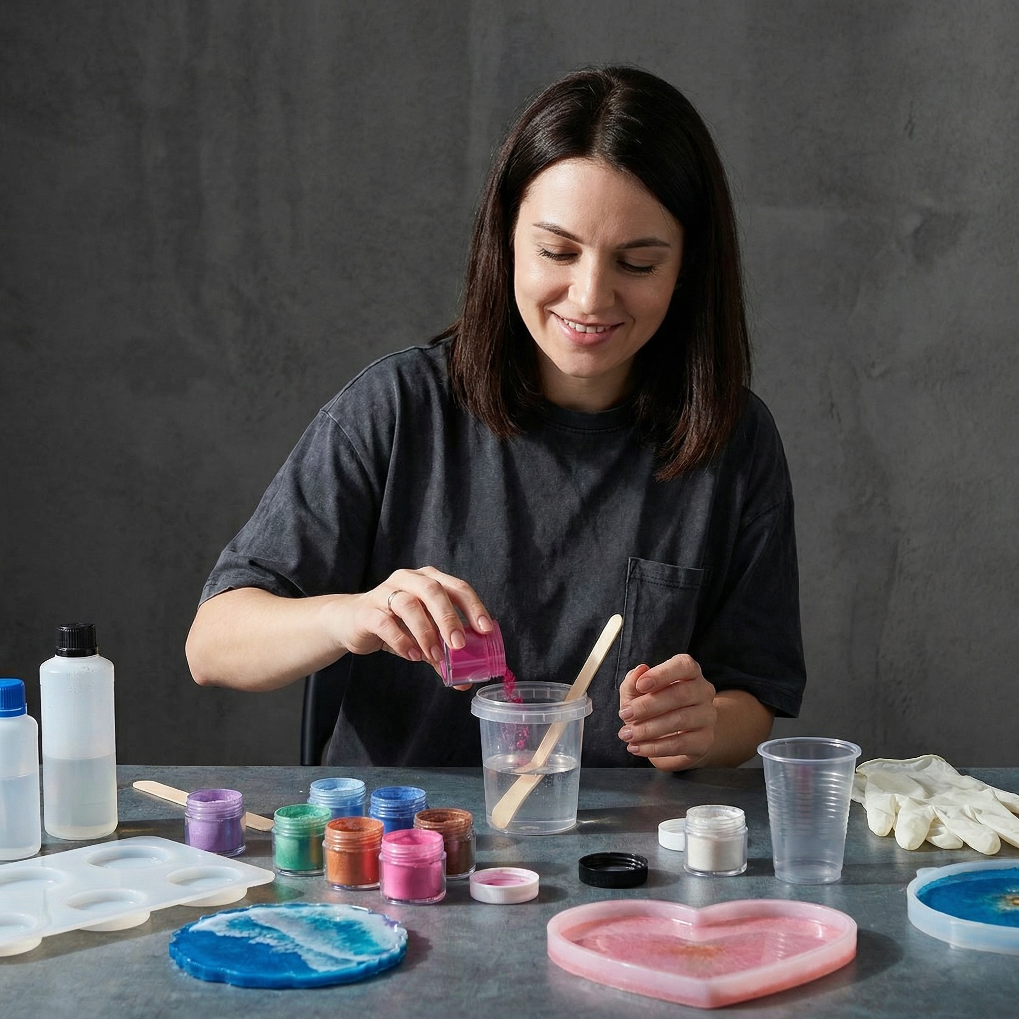 30 Colors Mica Powder Set  Pig – Resin Pigment Set recenzja i cena