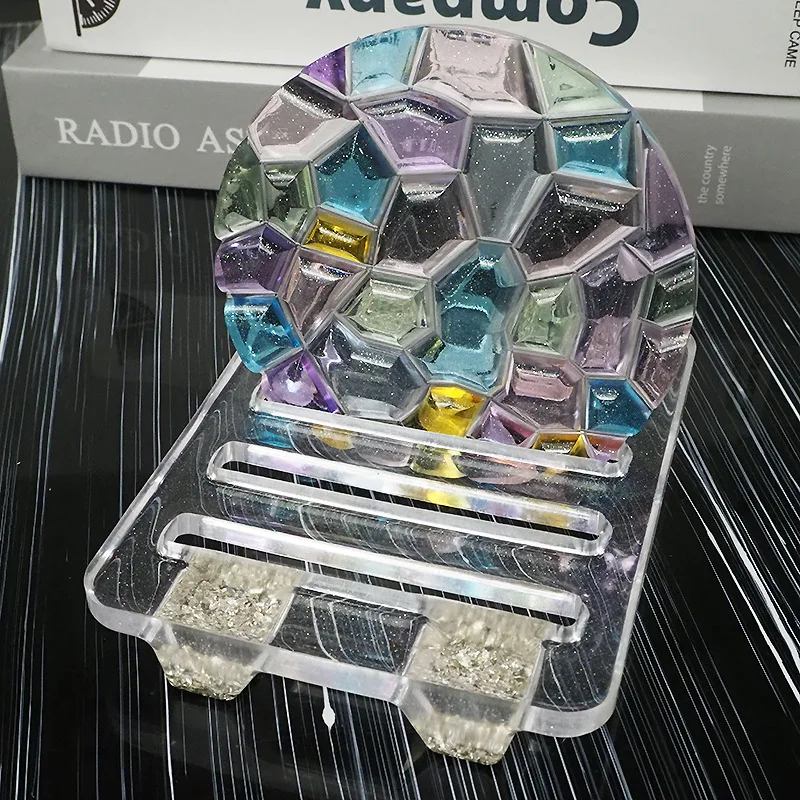 DIY Crystal Epoxy Mold Wave Di – Coaster Mold Round recenzja i cena