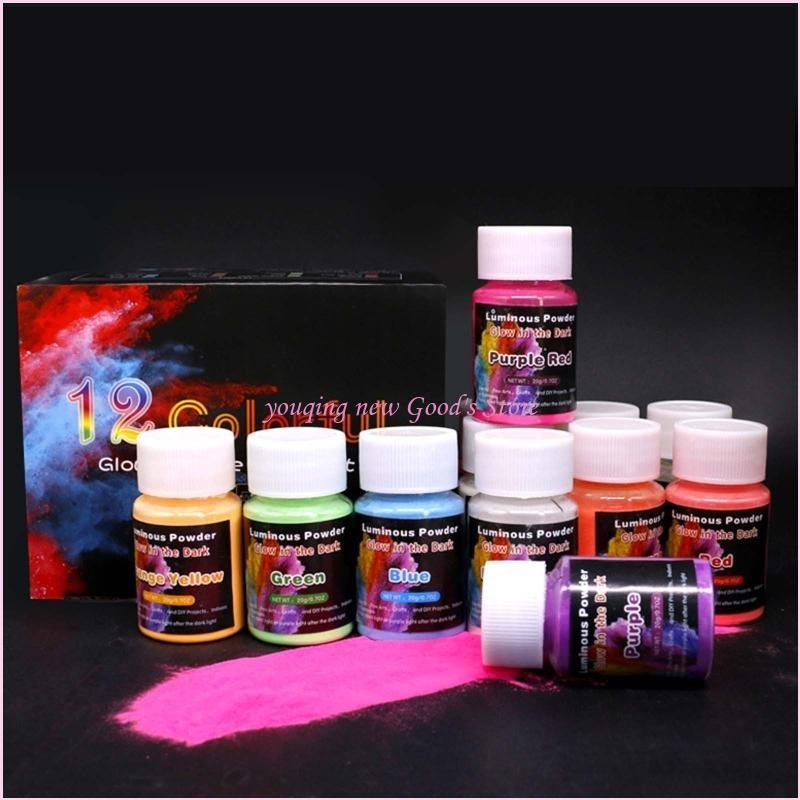 57QA 12 Colors Luminous Powder – Resin Pigment Set recenzja i cena