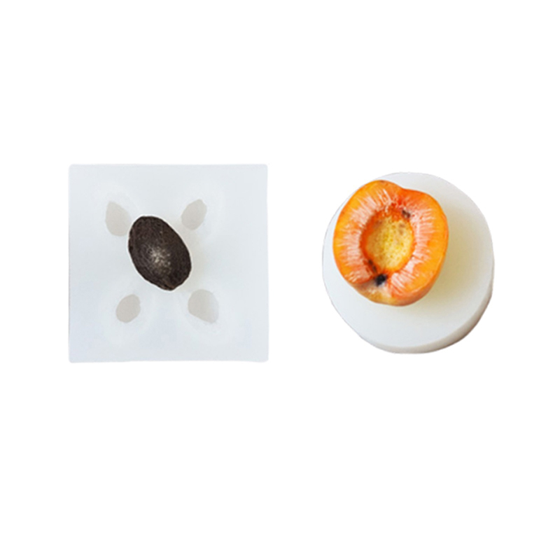 3D Apricot Fruit Candle Silico – Resin Craft Supplies recenzja i cena