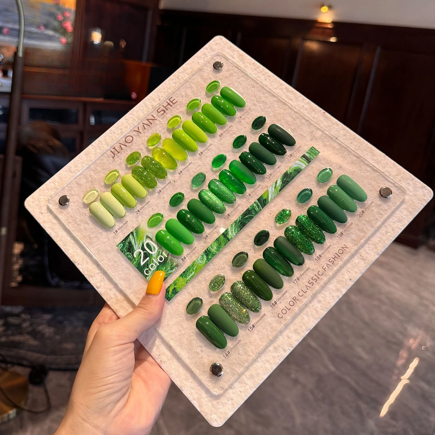 20Pcs/Set Purple Green Blue Co – Resin Glitter Pack recenzja i cena