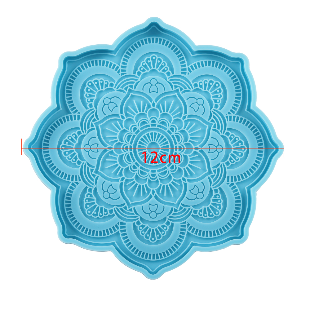 Mandala Coaster Silicone Mold  – Coaster Mold Round recenzja i cena