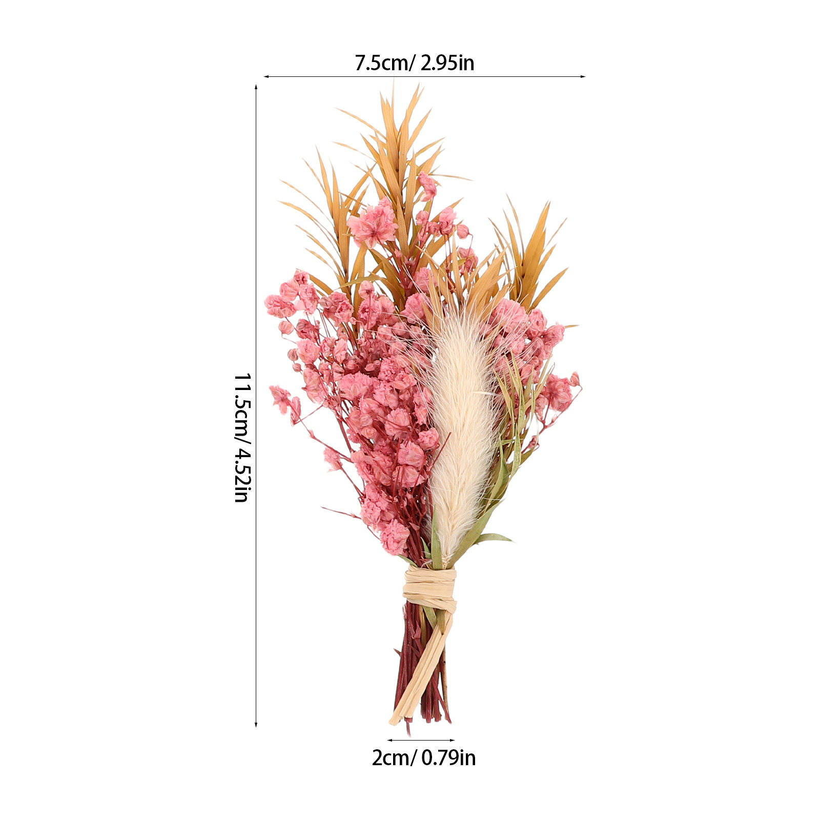3Pcs Mini Dried Floral Bouquet – Dried Flower Bulk recenzja i cena