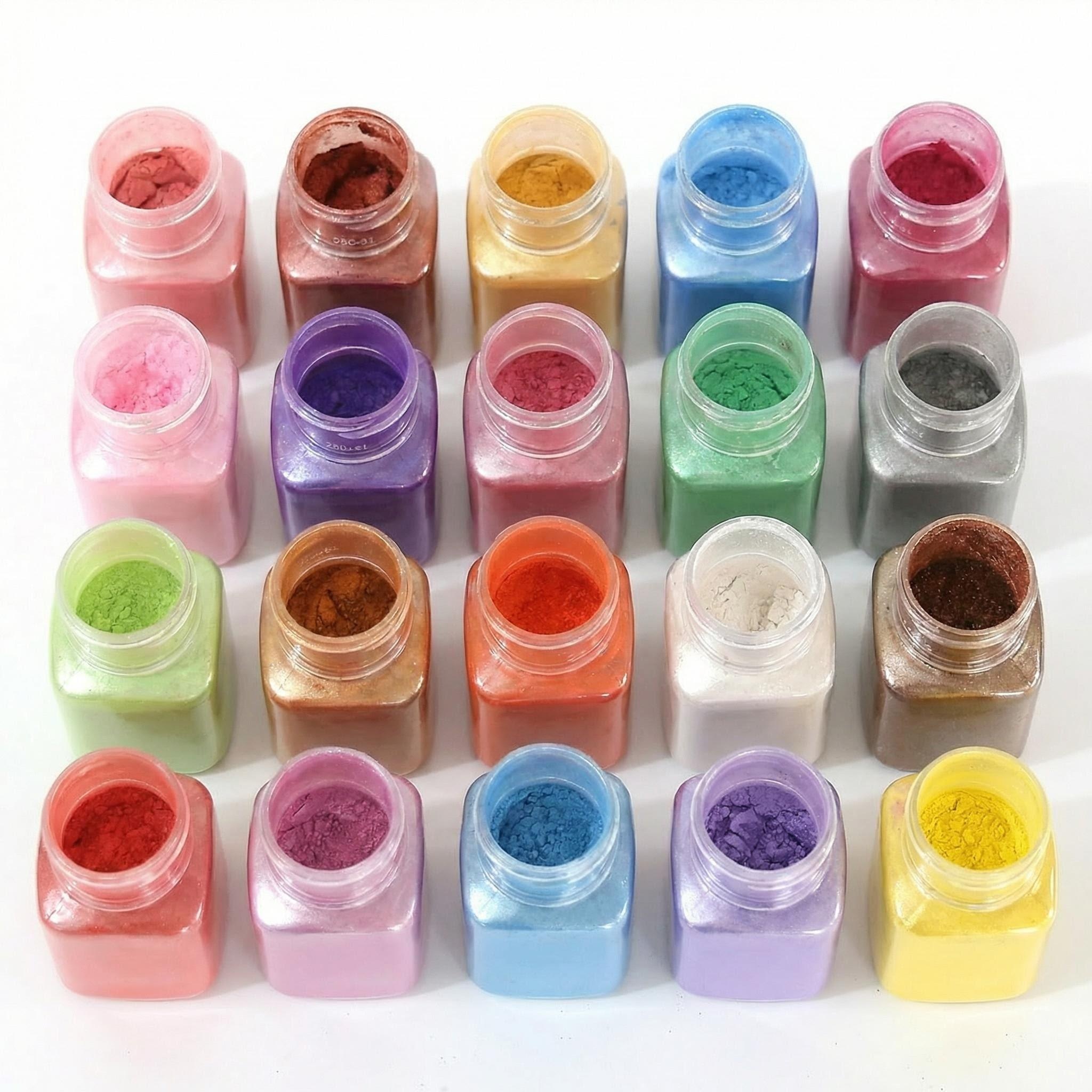 20 Colors  Mica Powder Set 12g – Resin Pigment Set recenzja i cena