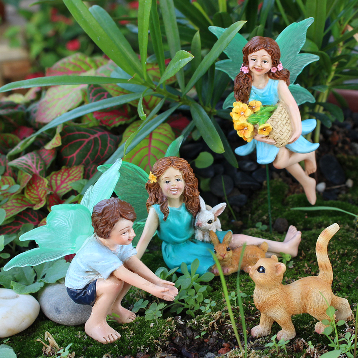 4pc Flower Fairy and Animal Pa – Resin Craft Supplies recenzja i cena