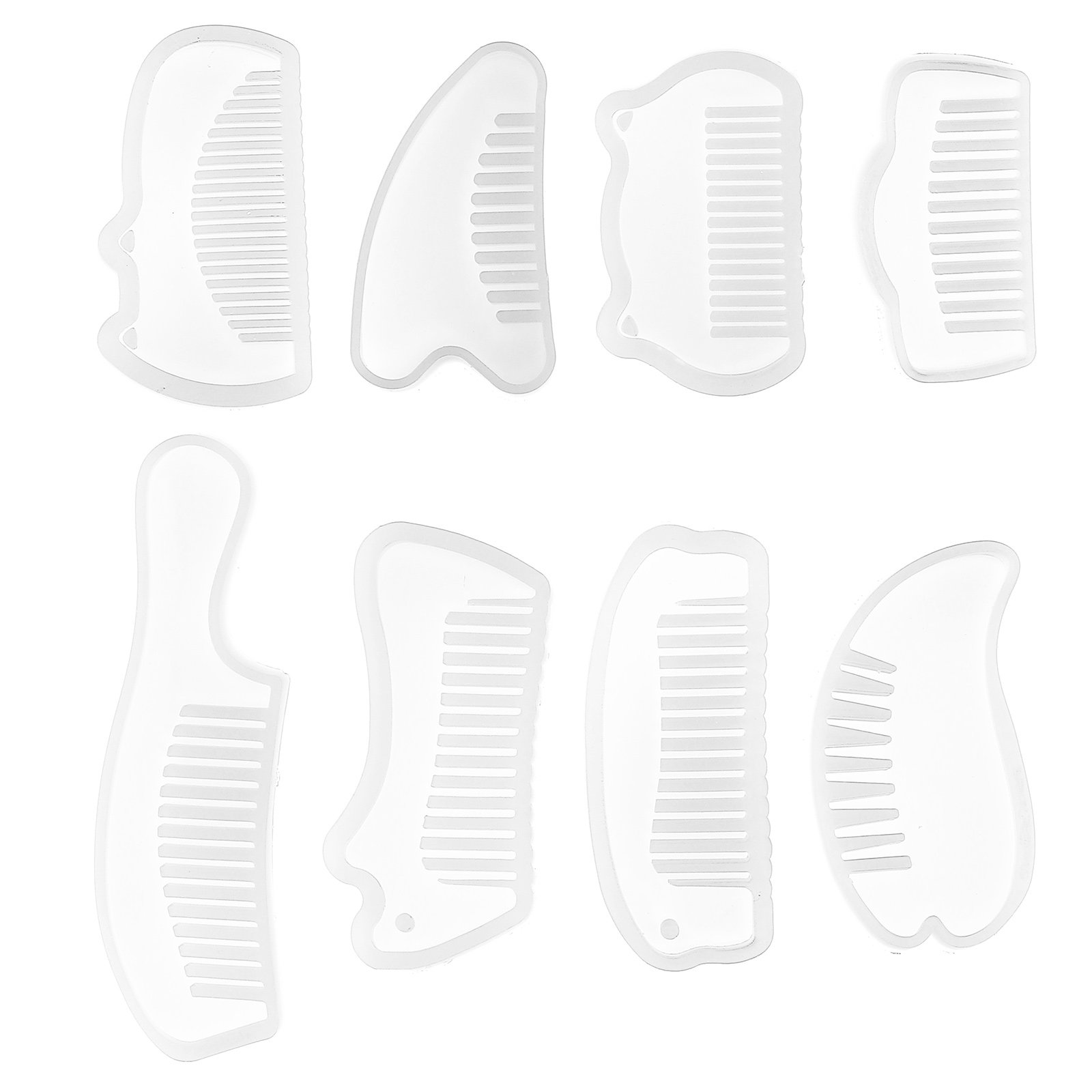 8Pcs Resin Comb Silicone Mold  – Resin Craft Supplies recenzja i cena