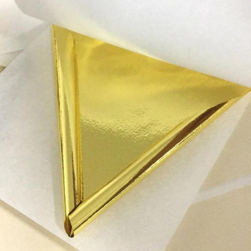 Aomily 9x9cm 100 Sheets Practi – Gold Foil Flakes recenzja i cena