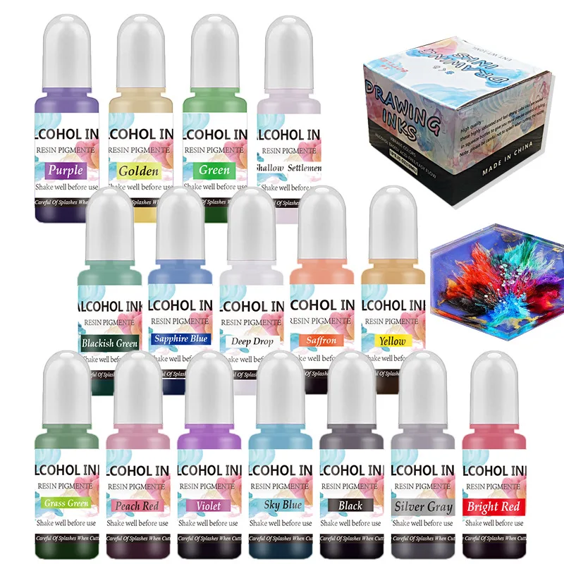 Color Pigment Set For Epoxy Re – Resin Pigment Set recenzja i cena