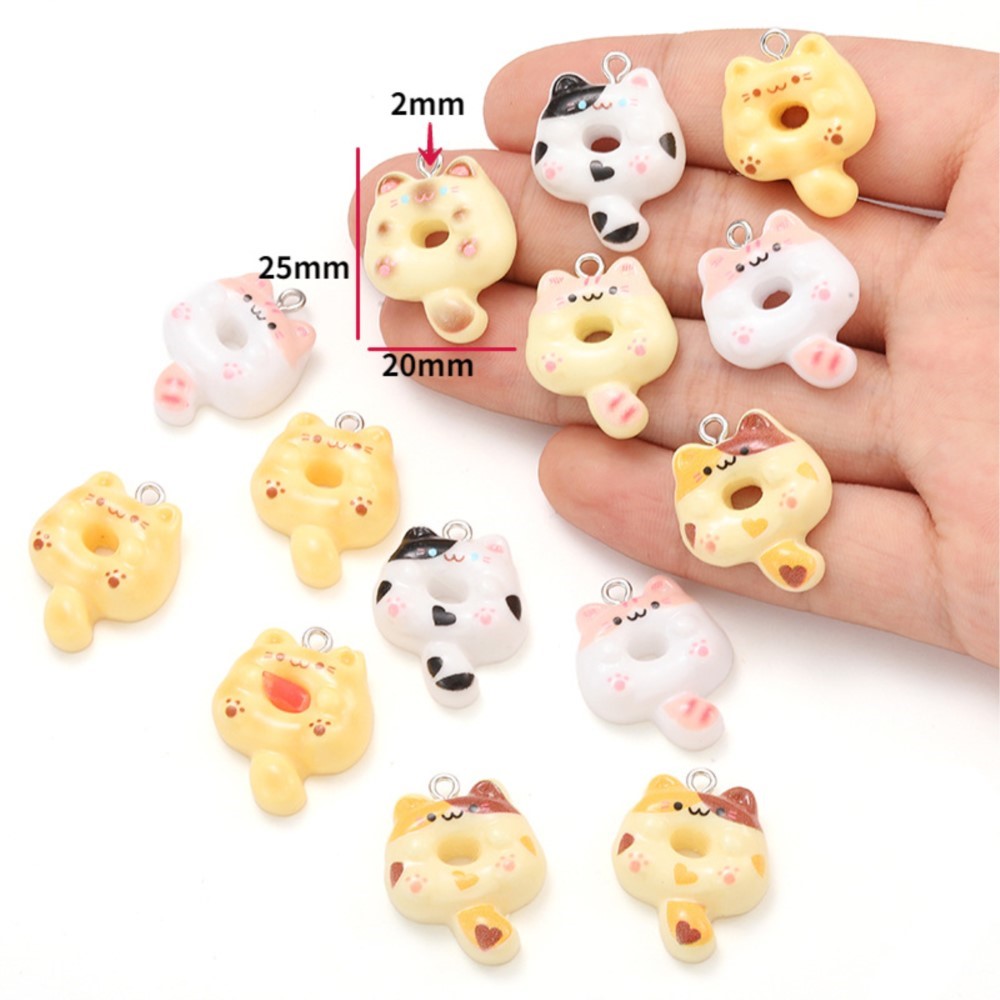 10Pcs Kawaii Cartoon Cat Resin – Resin Craft Projects recenzja i cena