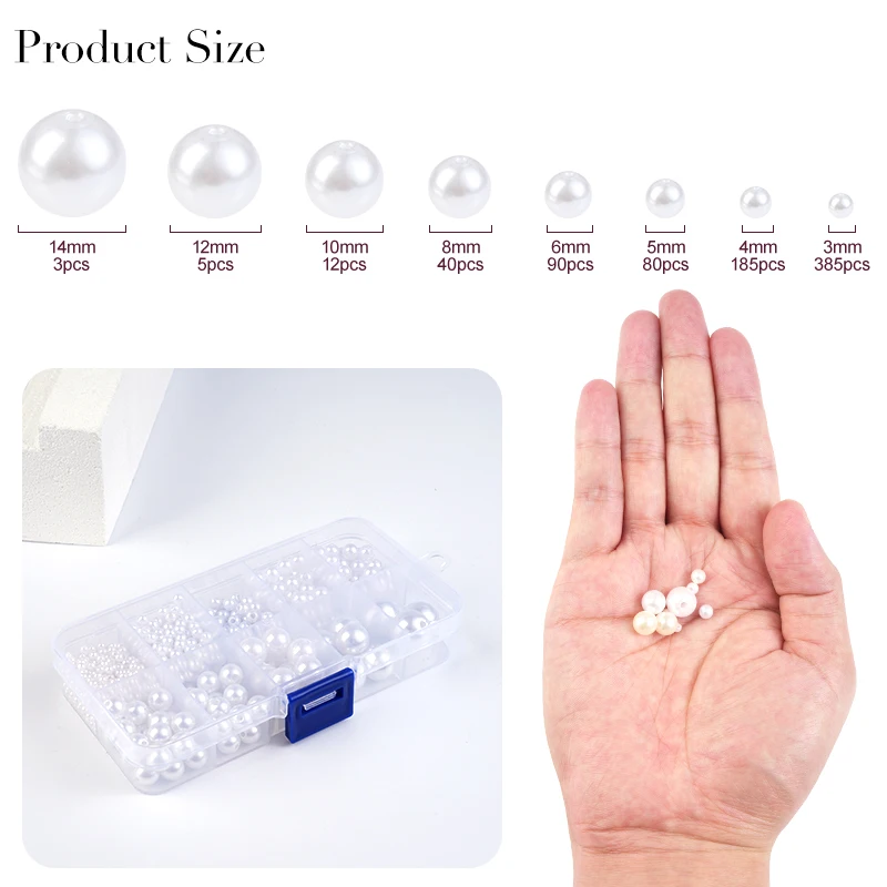 800pcs Artificial Faux Pearl R – Resin Crafts recenzja i cena