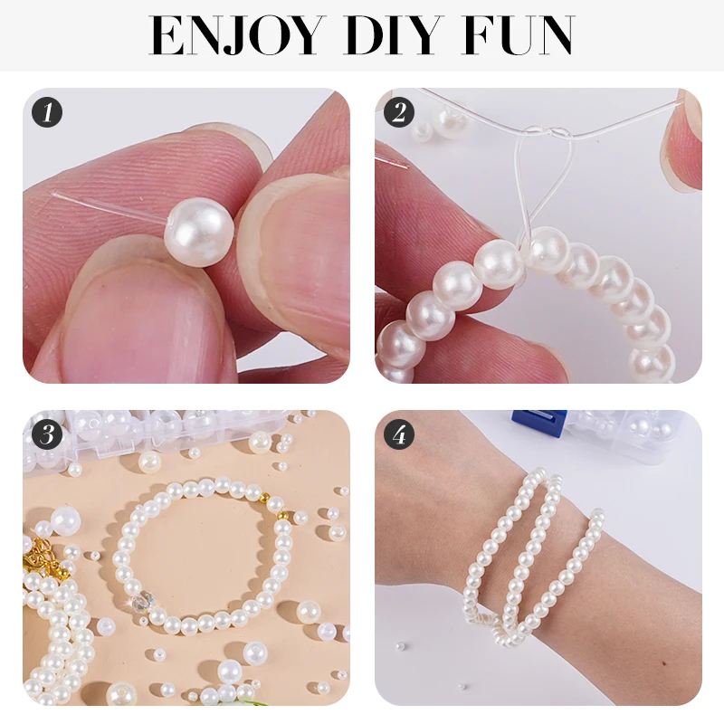 800pcs Artificial Faux Pearl R – Resin Crafts recenzja i cena