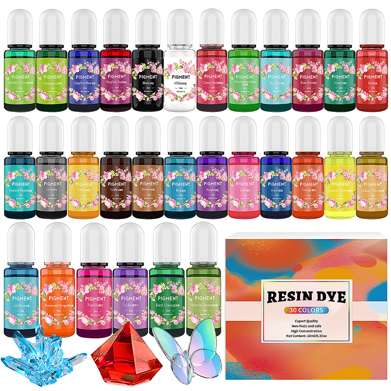 DIY Epoxy Resin Pigment Kit Ca – Resin Dye Alcohol recenzja i cena