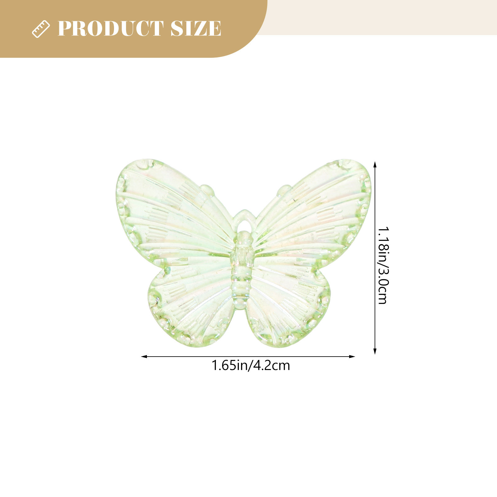 40Pcs Electroplated Butterflie – Resin Craft Supplies recenzja i cena