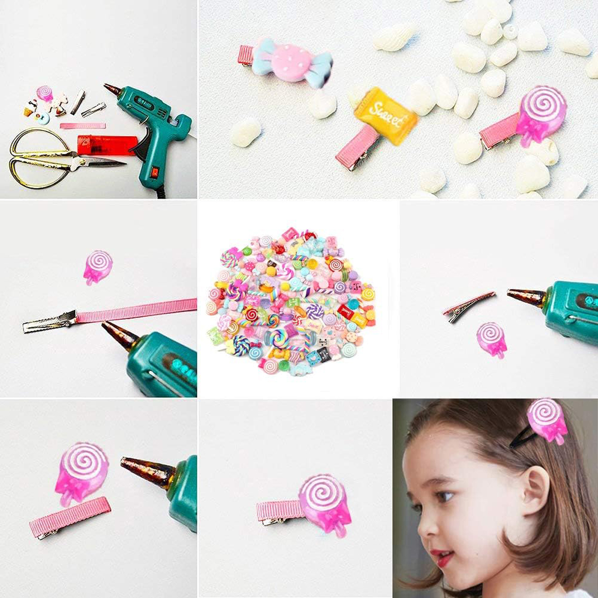 30pcs Random Candy Slime Charm – Resin Craft Supplies recenzja i cena