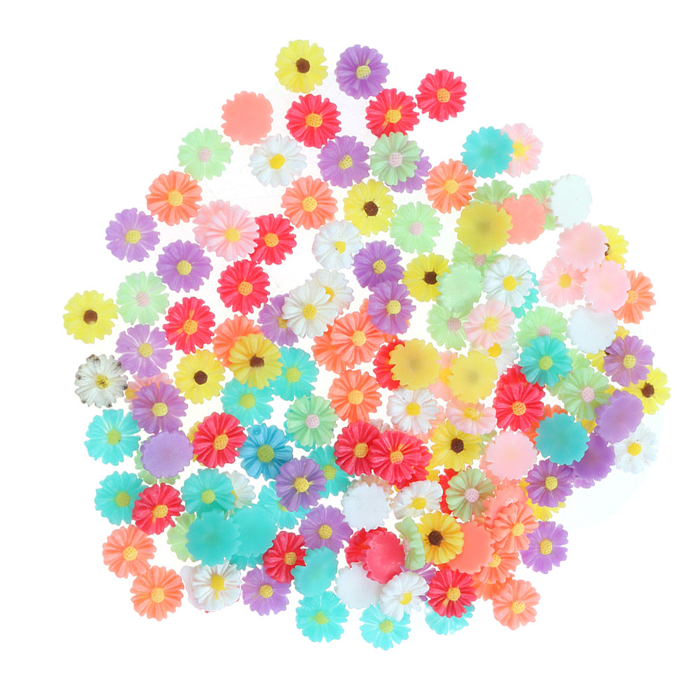 50Pcs 9Mm Small Daisy Resin Fl – Resin Crafts recenzja i cena