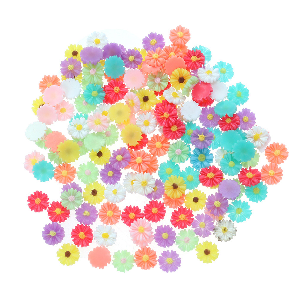 50Pcs 9Mm Small Daisy Resin Fl – Resin Crafts recenzja i cena