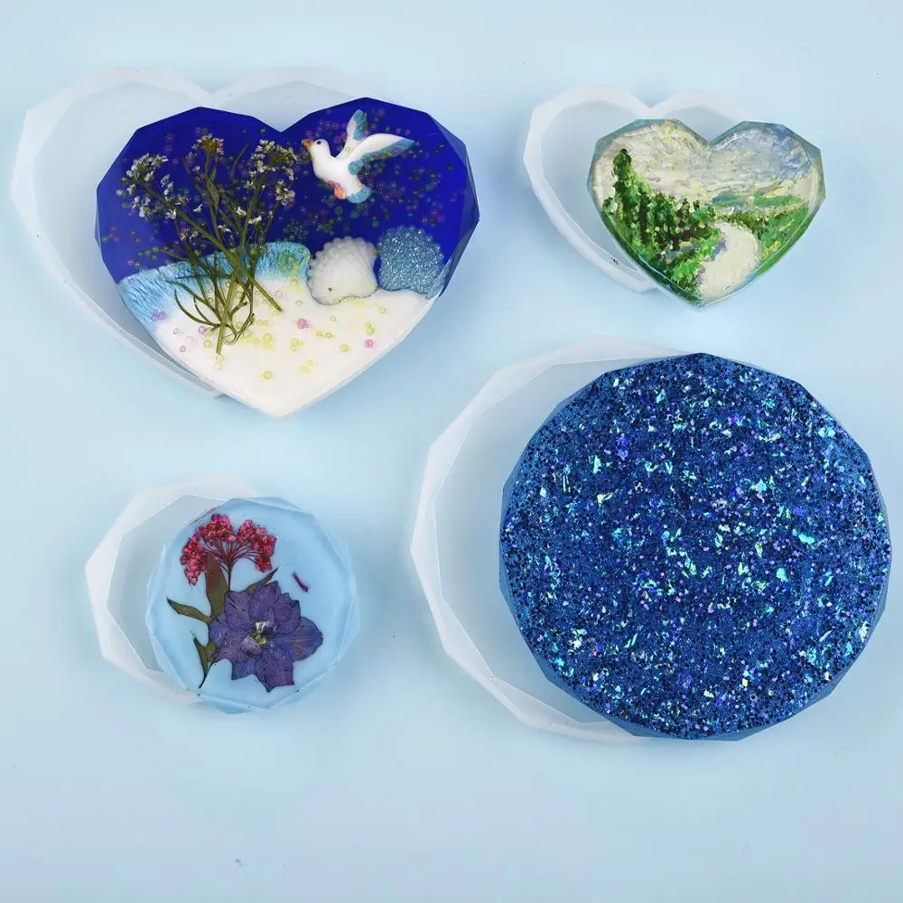 Resin Coaster Silicone Mold Ca – Coaster Mold Round recenzja i cena
