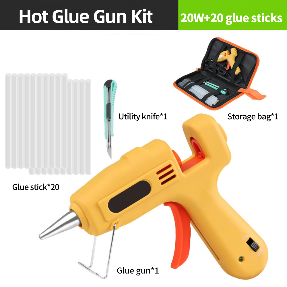 Hot Glue Gun Kit 20W Mini DIY  – Heat Gun Small recenzja i cena