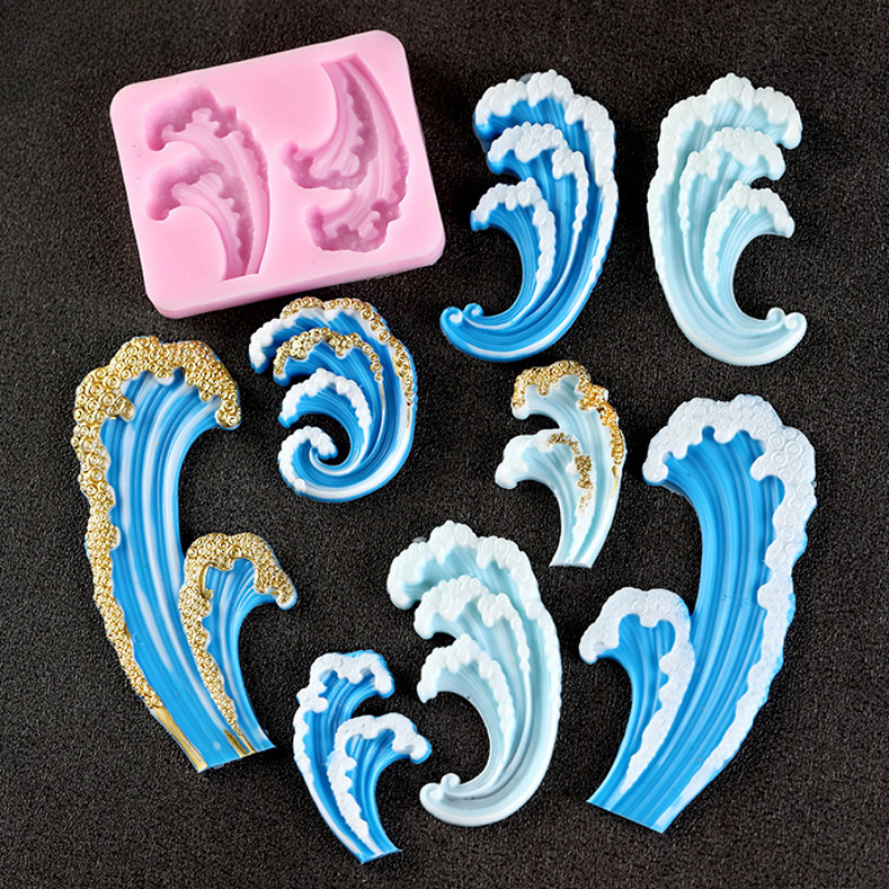 Wave Ocean Silicone Molds Cake – Resin Ocean Wave Mold recenzja i cena