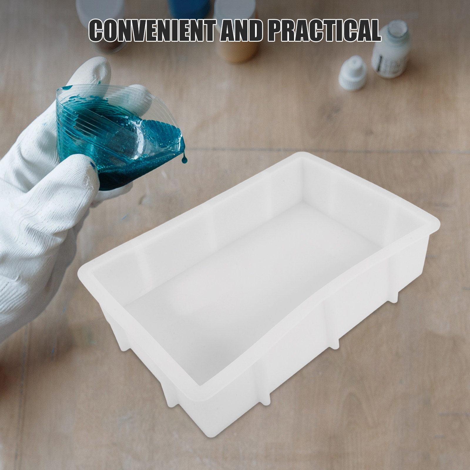 Rectangle Silicone Molds Large – Flower Preservation Resin recenzja i cena
