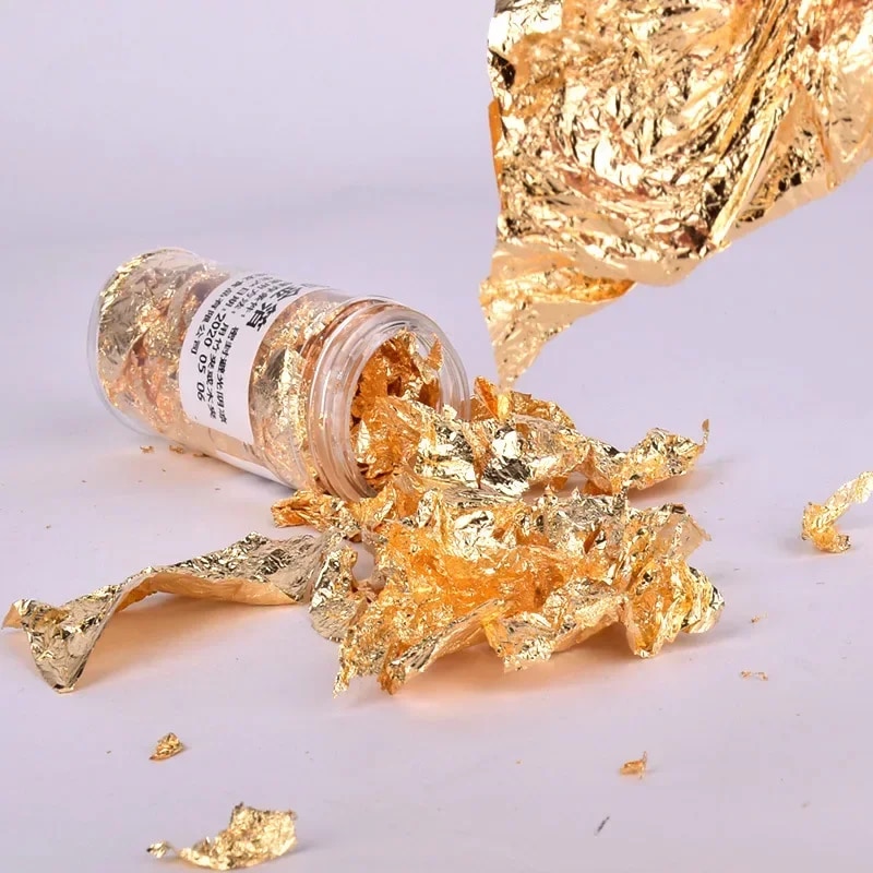 2g/1g Metallic Foil Flakes Gol – Gold Foil Flakes recenzja i cena