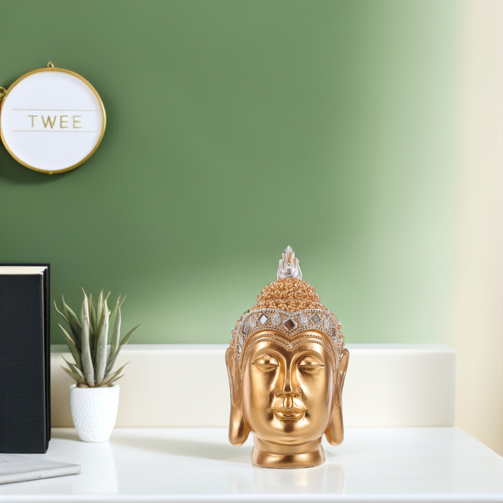 Resin Buddha Head Sculpture Vi – Resin Crafts recenzja i cena