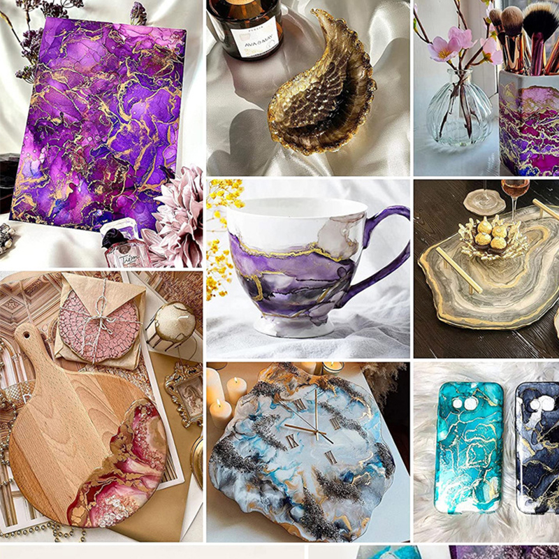 DIY Blooming Pigment For Resin – Resin Dye Alcohol recenzja i cena