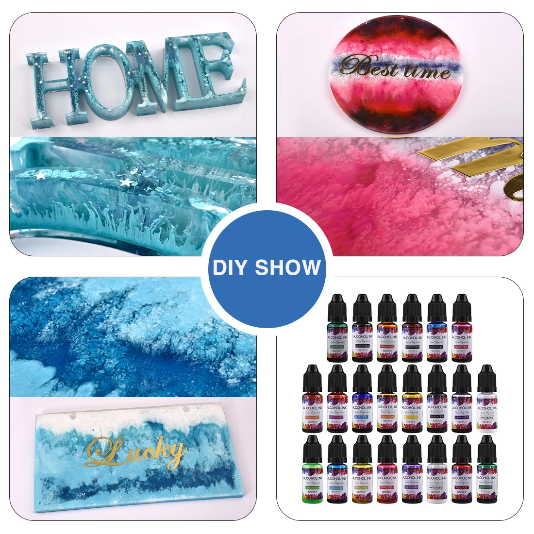 22Colors 10ml UV Epoxy Resin P – Resin Pigment Set recenzja i cena