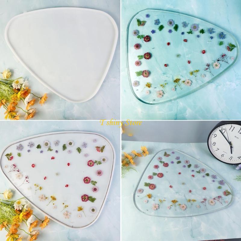 N58F Large Triangle Resin Tabl – Serving Tray Mold recenzja i cena