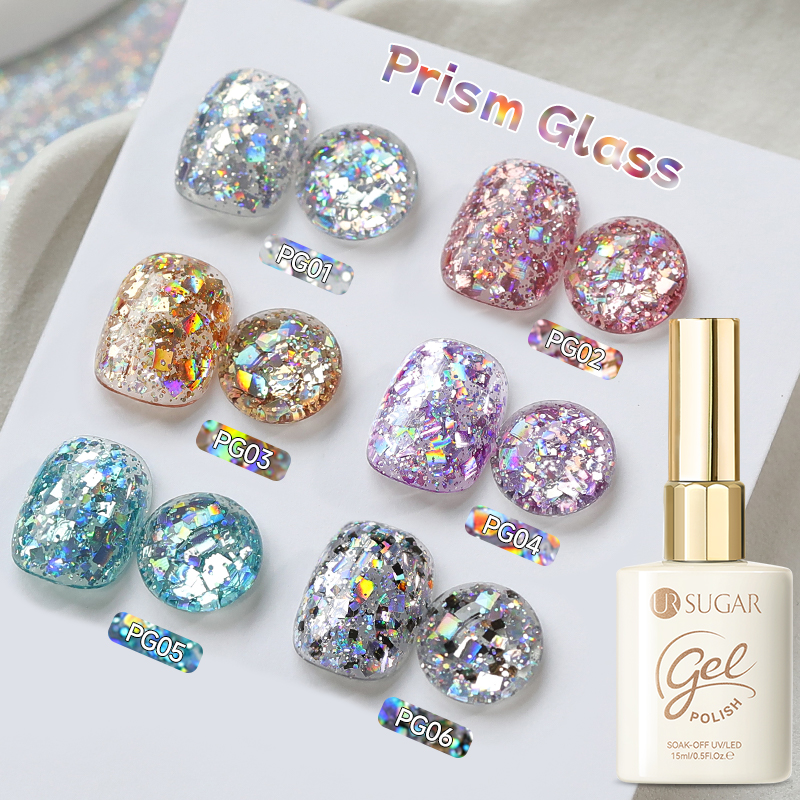 UR SUGAR 6PCS Chunky Glitter G – Resin Glitter Pack recenzja i cena