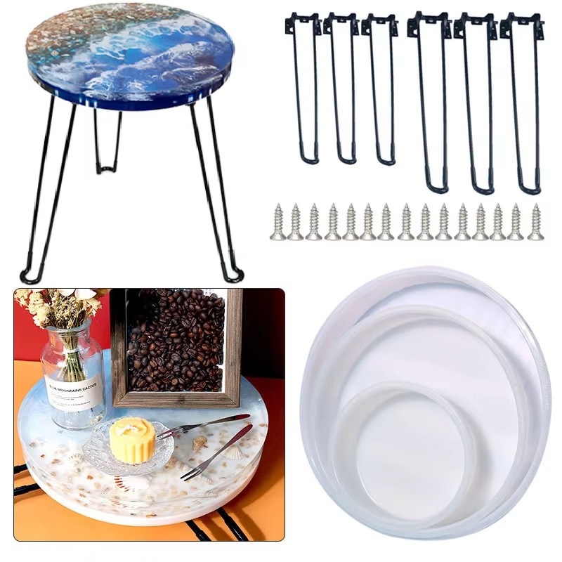 Large Round Tray UV Resin Mold – Coaster Mold Round recenzja i cena