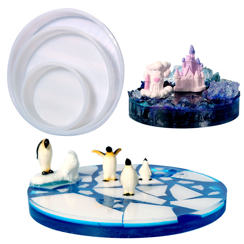 Large Round Tray UV Resin Mold – Coaster Mold Round recenzja i cena