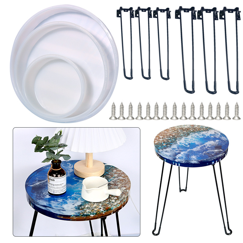 Large Round Tray UV Resin Mold – Coaster Mold Round recenzja i cena